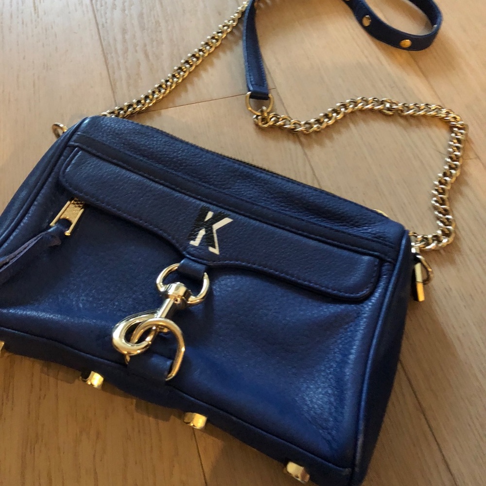 Rebecca Minkoff monogrammed cross body bag